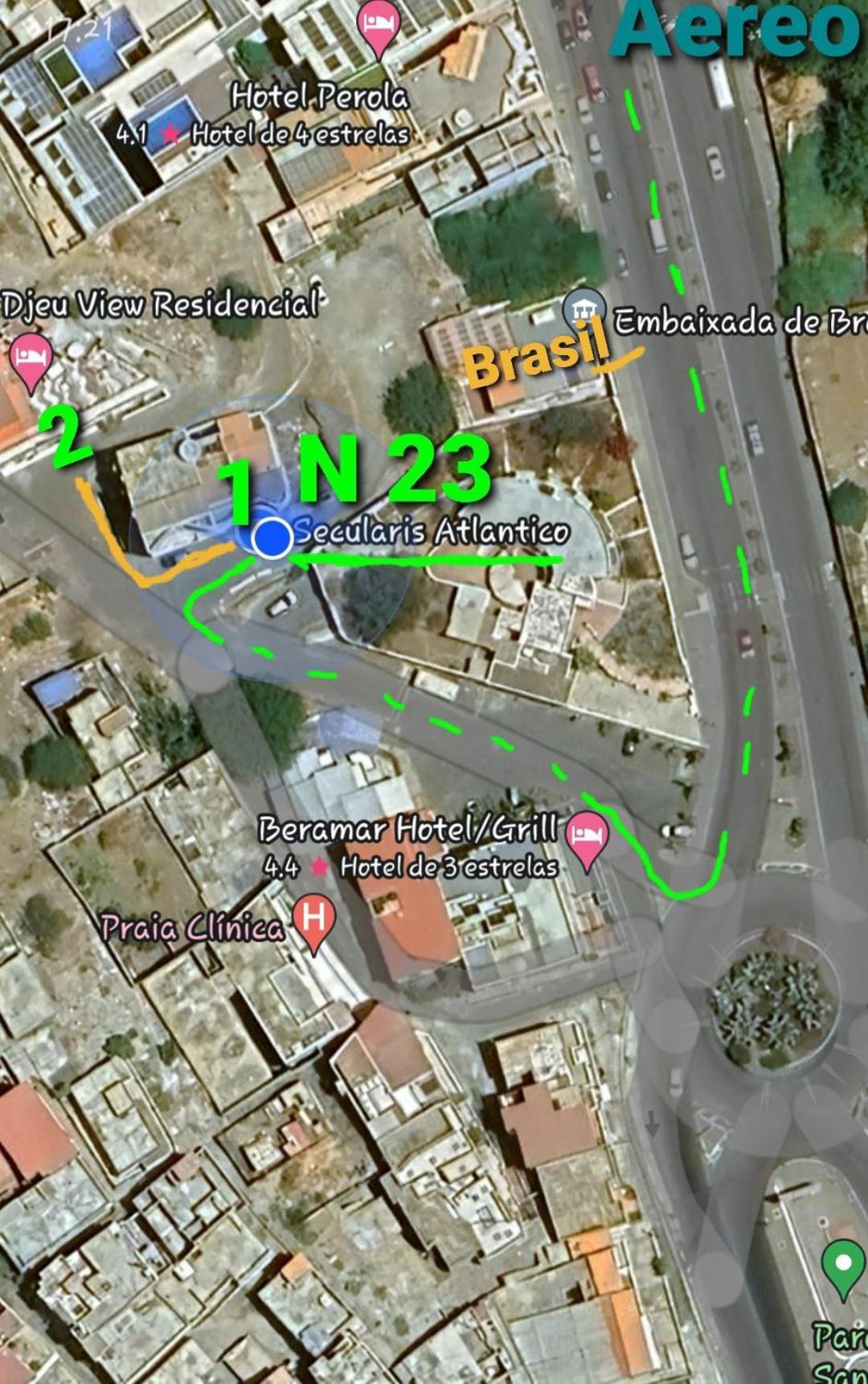 Secularis Capital Apartment Praia Luaran gambar